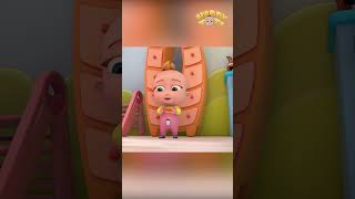 Wheels On The Garbage Truck  Part 4  Nursery Rhymes For Kids  Happy Tots [upl. by Ynneh923]