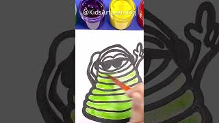 How To Draw Shorts Drawing Painting Blobby HauntedHouse Halloween HotelTransylvania 273 [upl. by Sebastiano]