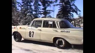 Rallye MonteCarlo Historique 2007 vidéo n°1 Burzet [upl. by Anirdua795]