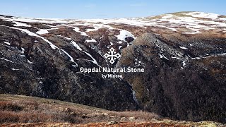 Oppdal Natural Stone  Scandinavian quality  Minera Skifer [upl. by Jackqueline935]