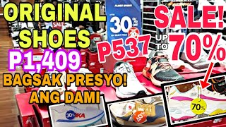 P1409 ORIGINAL SHOES SALE up to 70 new BALANCEADIDASHOKACONVERSE at IBAPASALE planet sports [upl. by Cordey]