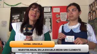 LA PRIMARIA DE ADULTOS MOSTRÓ SU OFERTA EDUCATIVA EN LA MUESTRA DE LA ESCUELA MEDIA DE SAN CLEMENTE [upl. by Wildermuth]