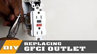 How to install or replace a GFCI Outlet [upl. by Ynahteb]