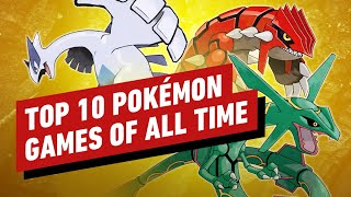 Top 10 Best Pokemon Video Games [upl. by Hoes]