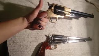 UBERTI VS PIETTA REMINGTON 1858 PORÓWNANIE RÓŻNICE [upl. by Olaznog]