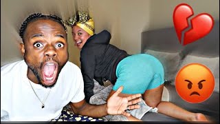 WEARING ANOTHER MANS BOXERS PRANK ON MY MAN GONE WRONG [upl. by Ettenyar]