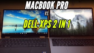 MacBook Pro vs Dell XPS 9365 Hardware Comparison and Review [upl. by Orlan]