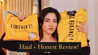 Forever 21 Haul  Honest Review  Return Refund Website  Explained  Somya Gupta [upl. by Aenyl]