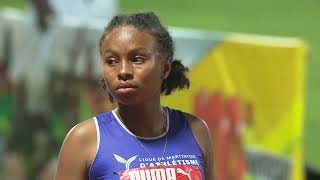 CARIFTA Games 2024 Grenada  Girls 4x100 Meter Relay Under 20 Final [upl. by Anirda]