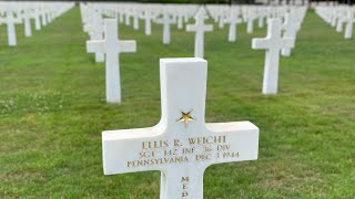 World War II  Epinal France American Cemetery [upl. by Kosaka]