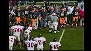 Fitch  Ledyard Football October 9 1999 no sound [upl. by Mills269]