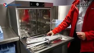 How to Clean a Hobart Front Loading Dishwasher [upl. by Doralin264]