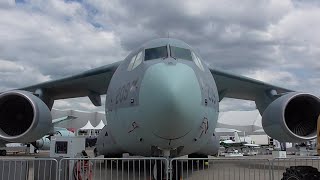 JAPAN AIR FORCE Interior of the C2 Kawasaki [upl. by Gerk]