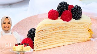 This simple CREPE CAKE is easier than you think [upl. by Asina]