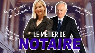 LE MÉTIER DE NOTAIRE ⚖️ I TOUTES VOS QUESTIONS [upl. by Fabiolas950]