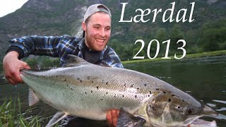 LaksefiskeSalmonfishing Lærdal Norway 2013 Neteland Production HD [upl. by Attikin]