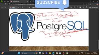 how to download postgresql and pgadmin  install postgresql and pgadmin in windows 1011 postgresql [upl. by Nnylyahs]