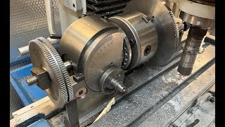 Making a 127100 tooth gear set for metric screw cutting on an imperial lathe [upl. by Ahgiel480]