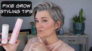 Pixie Grow Out Styling Tips [upl. by Nagel766]