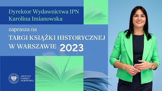 31 Targi Książki Historycznej w Warszawie ZAPROSZENIE [upl. by Laro]