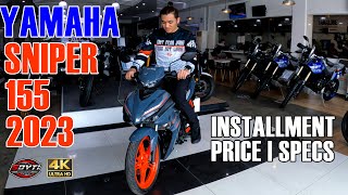 YAMAHA SNIPER 2023 INSTALLMENT PRICE SPECS [upl. by Geffner]