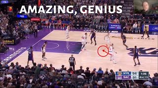 TOM THIBODEAU amazing genius coaching vs KINGS [upl. by Rod]