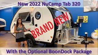 2022 NuCamp Tab 320 Boondock Review and Walk Through [upl. by Zena]