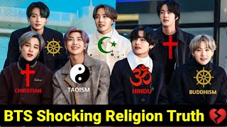 BTS Shocking Religion Truth 💔  Reply On BTS Religion Connection [upl. by Layol366]