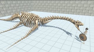 Undead Plesiosaur vs ALL UNITS ARBS Animal Revolt Battle Simulator [upl. by Tutto]