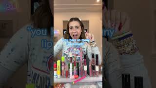 CAP  you can never have to many lip products 🍭🛼🎀🤍 fyptiktok lisi lisishops [upl. by Okiruy]