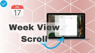 How To Set Up Week View Scrolling On Calendar [upl. by Bonucci270]