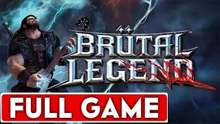 Brutal Legend FULL GAME WALKTHROUGH  No Commentary [upl. by Yhtac]