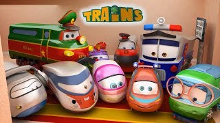 Videosammlung mit Loks Züge Trains  Animationsfilme für Kinder [upl. by Ittap49]