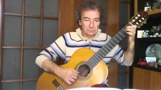 Il tempo se ne va Classical Guitar Arrangement by Giuseppe Torrisi [upl. by Aratak]