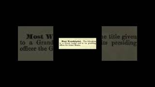 Most Worshipful Encyclopedia of Freemasonry By Albert G Mackey [upl. by Garfinkel]