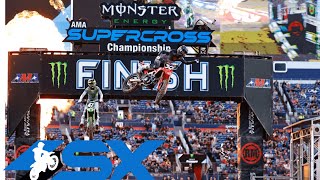 Supercross Round 16 250SX Highlights  Denver CO Empower Field at Mile High  May 4 2024 [upl. by Lihcox]