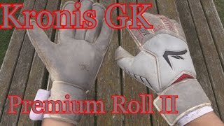 Goalkeeper Glove Review Kronis Premium II Rolled Finger [upl. by Ataga94]