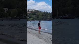 🏝️ Le père le fils et la plage 🌞 shorts martinique travel [upl. by Scrivens]