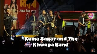 Live Concert kumasagar The Khwopa Band  Nhu Daya Bhintuna 1145  Tihar 2081 Maitidevi Fest [upl. by Gnuhn]