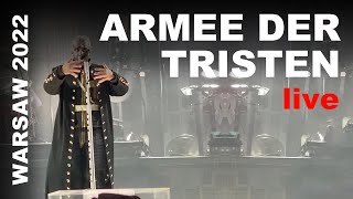 Rammstein  Armee der Tristen Live from Stadion Narodowy Warsaw Poland 2022 [upl. by Dyann]