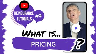 ✅ What is pricing  Reinsurance tutorials 7 • The Basics [upl. by Enelrihs]