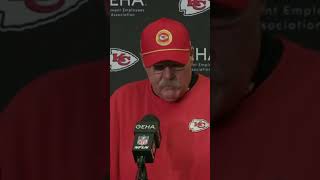 Chiefs head coach Andy Reid calls loss a learning opportunity chiefskingdom chiefs bills nfl [upl. by Eahcim]