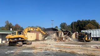 Demolition on former Regency Inn property begins [upl. by Motch540]