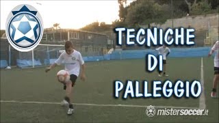 Allenamenti scuola calcio  Esordienti  14  Tecniche di palleggio [upl. by Ori735]