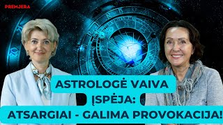 Astrologė Vaiva Budraitytė kas laukia Lietuvos spalio mėnesį [upl. by Hayyikaz]