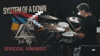 Ricardo Viana  System Of A Down  Genocidal Humanoidz Drum Cover [upl. by Atiseret811]