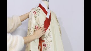 How to make Chinese Traditional Clothes Hanfu 春天到了，做了两套汉服袄裙去踏春 [upl. by Mihe950]