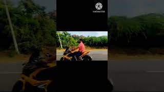 Fly by of yellow panther 355shortsviral rs200rider rider rs200love [upl. by Tonkin]