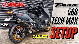 TMAX 560 TechMax Upgrade Setup [upl. by Romito]