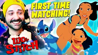 LILO amp STITCH 2002 MOVIE REACTION FIRST TIME WATCHING Disney  Hawaiian Roller Coaster Ride [upl. by Lewison]